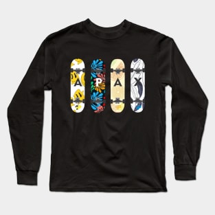 skateboards Long Sleeve T-Shirt